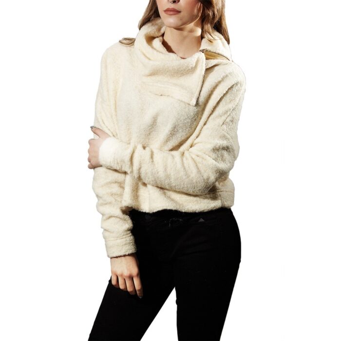 DIESEL WOOL F-MOHA FELPA WHITE (00SS93-0EANE) - Image 4