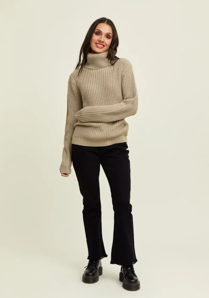RUT&CIRCLE WOMANS TINELLE ROLLNECK KNIT - Image 3