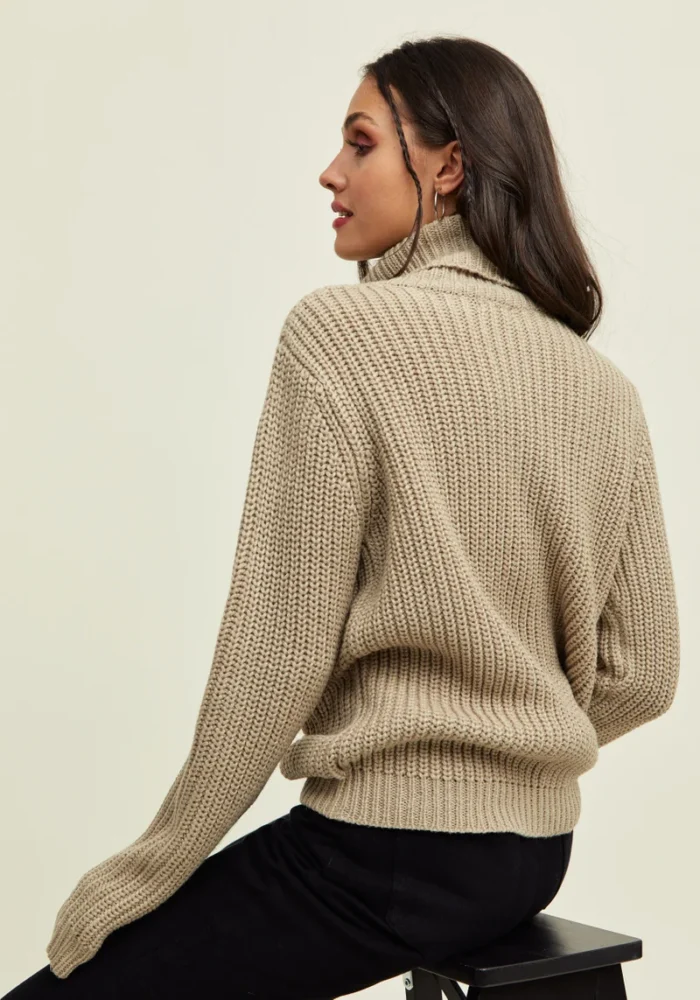 RUT&CIRCLE WOMANS TINELLE ROLLNECK KNIT - Image 2