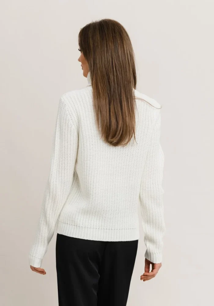 RUT&CIRCLE WOMANS KNIT WHITE TINELLE - Image 4
