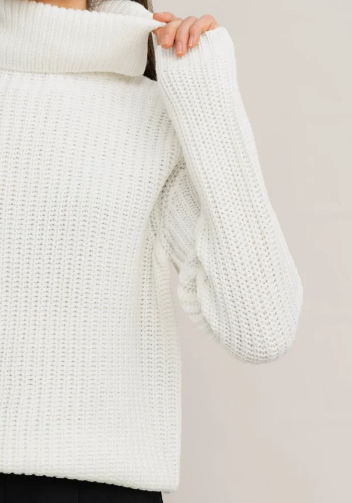 RUT&CIRCLE WOMANS KNIT WHITE TINELLE - Image 3
