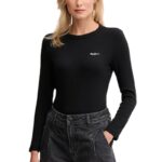 PEPE JEANS BETINA BLACK LONG SLEEVE