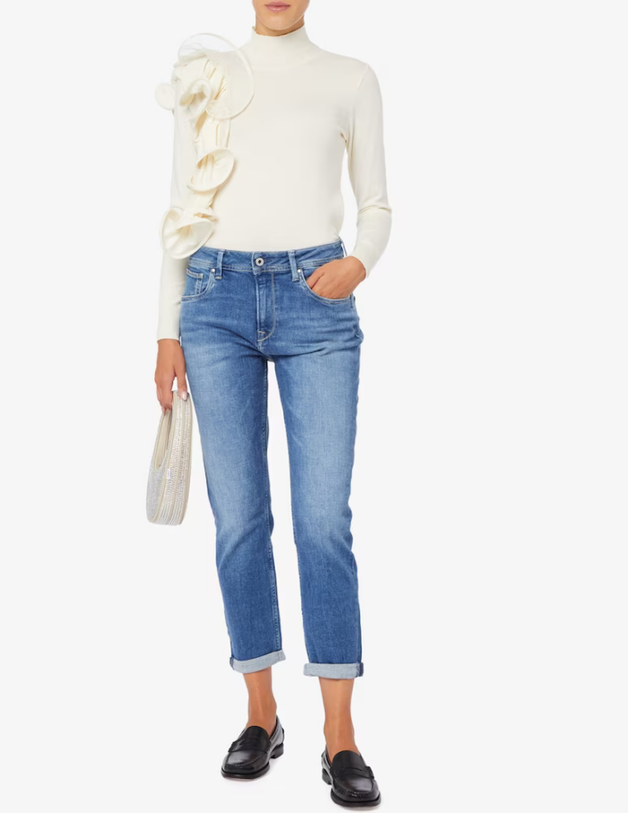 PEPE JEANS WOMANS VIOLET JEAN MOM CARROT - Image 4