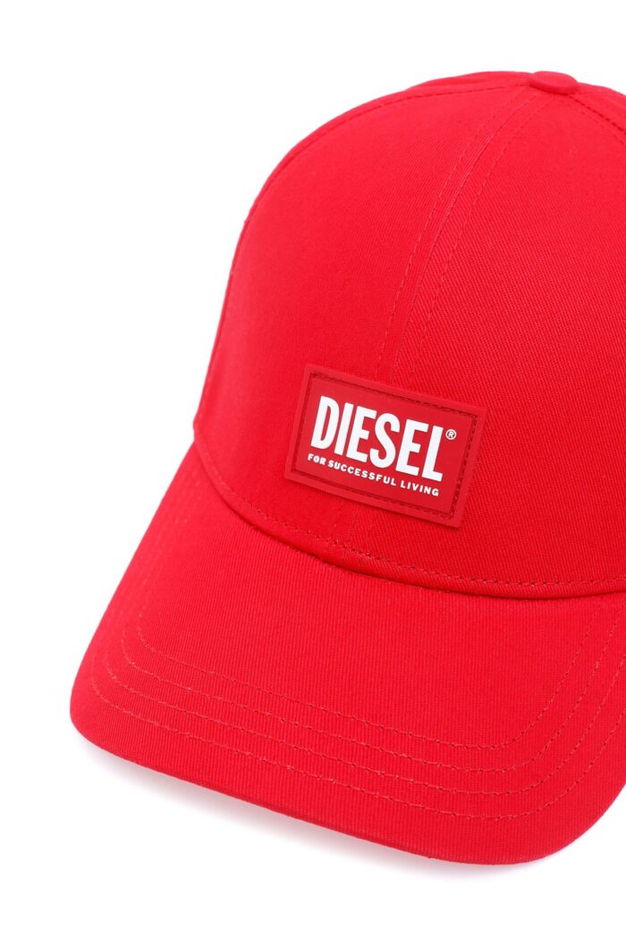 DIESEL CORRY-GUM UNISEX CAP RED - Image 3