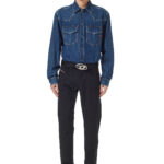 DIESEL D-STRUKT MENS JEAN BLACK