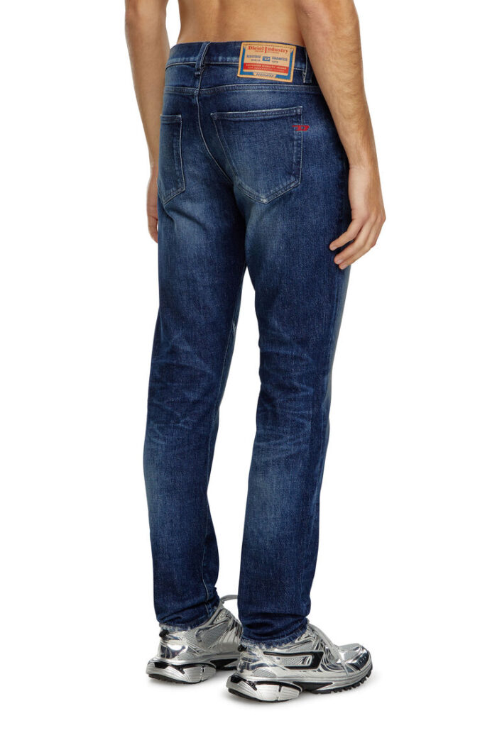 DIESEL MENS SLIM JEANS 2019 D-STRUKT DARK BLUE - Image 3