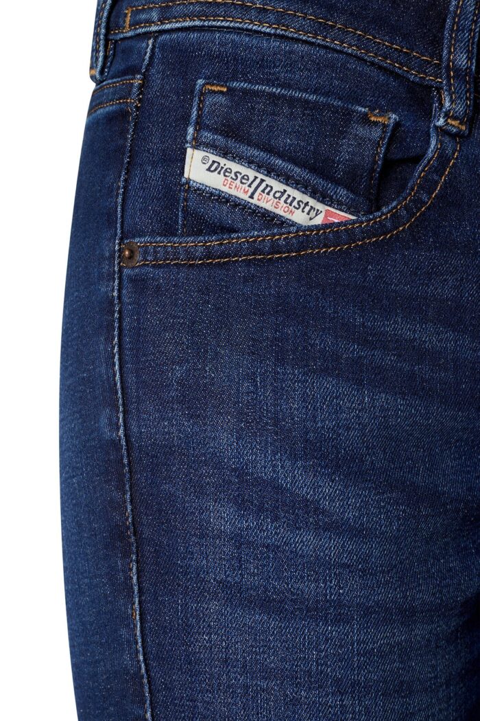 DIESEL WOMANS D-EBBEY JEAN BOOTCUT DARK BLUE 1969 - Image 6