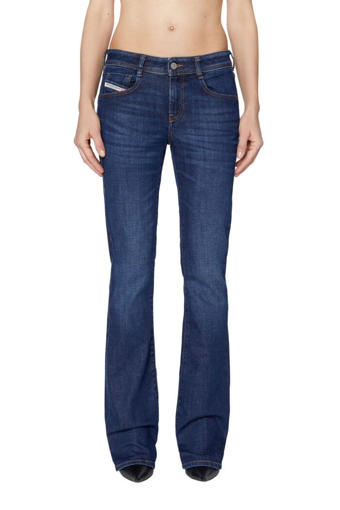 DIESEL WOMANS D-EBBEY JEAN BOOTCUT DARK BLUE 1969 - Image 2