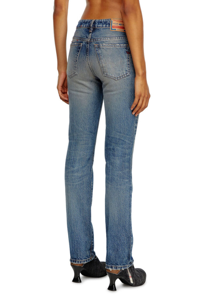 DIESEL WOMENS REGULAR JEANS 1989 D-MINE BLUE - Image 3