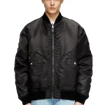 DIESEL Bomber in padded nylon with Oval D