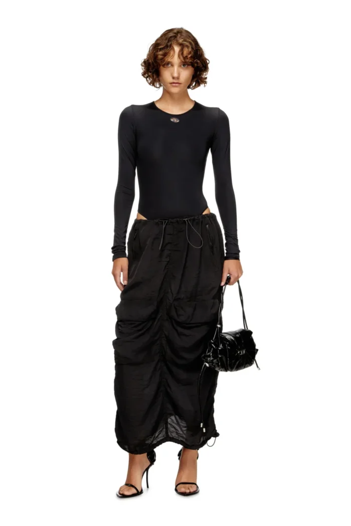 DIESEL WOMAN STRETCH NYLON BODYSUIT angelina-utlt - Image 2