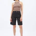 DRDENIM BLACK WOMANS BELLA SHORTS