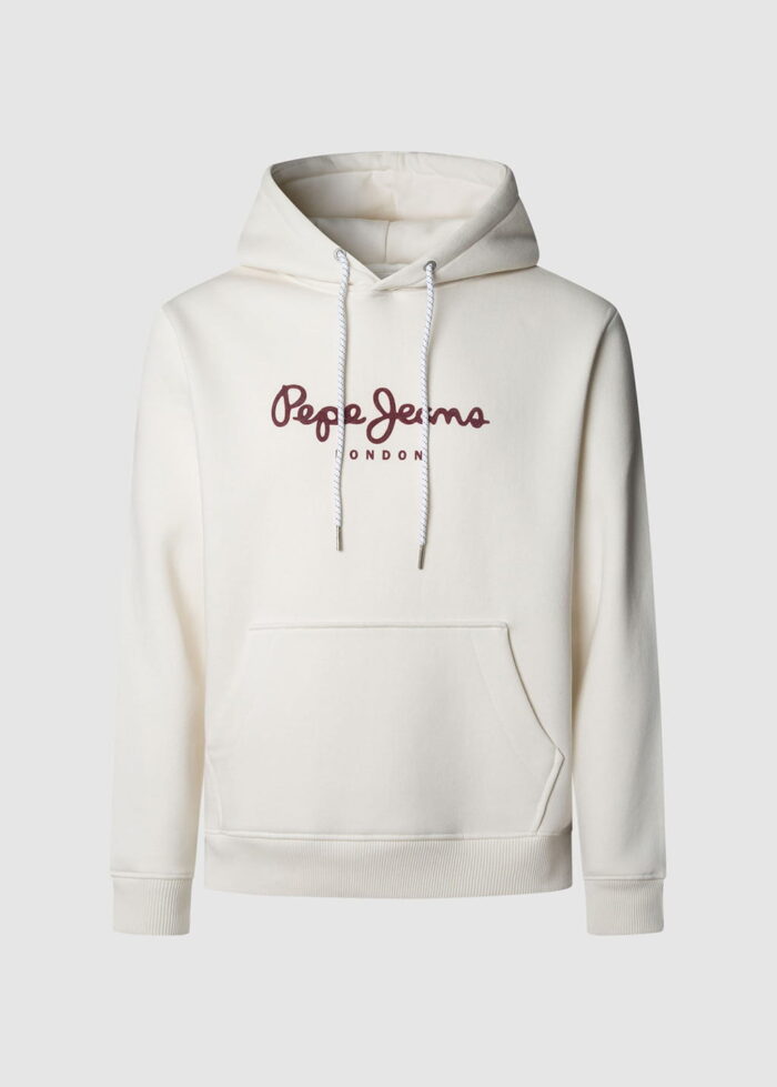 PEPE JEANS MENS HODDIE CREAM - Image 2