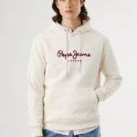 PEPE JEANS MENS HODDIE CREAM
