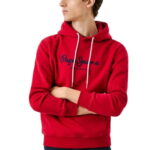 PEPE JEANS MENS HODDIE RED