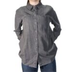 ICHI WOMAN SHIRT JEAN GREY GAPTA-SH (20104758)