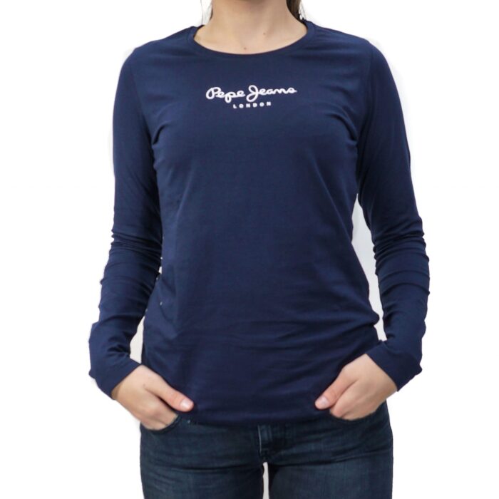 PEPE JEANS WOMAN SHIRT VIRGINIA (PL502755-595) BLUE - Image 7