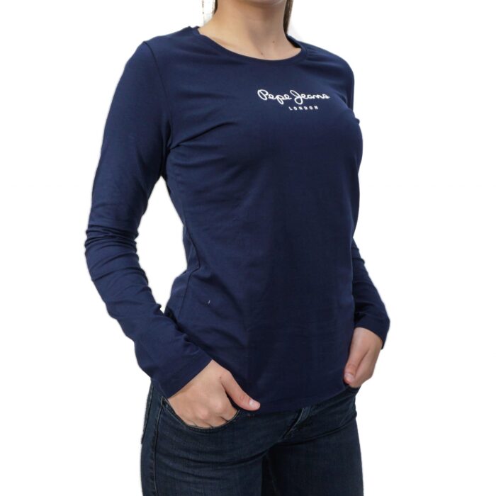 PEPE JEANS WOMAN SHIRT VIRGINIA (PL502755-595) BLUE - Image 2