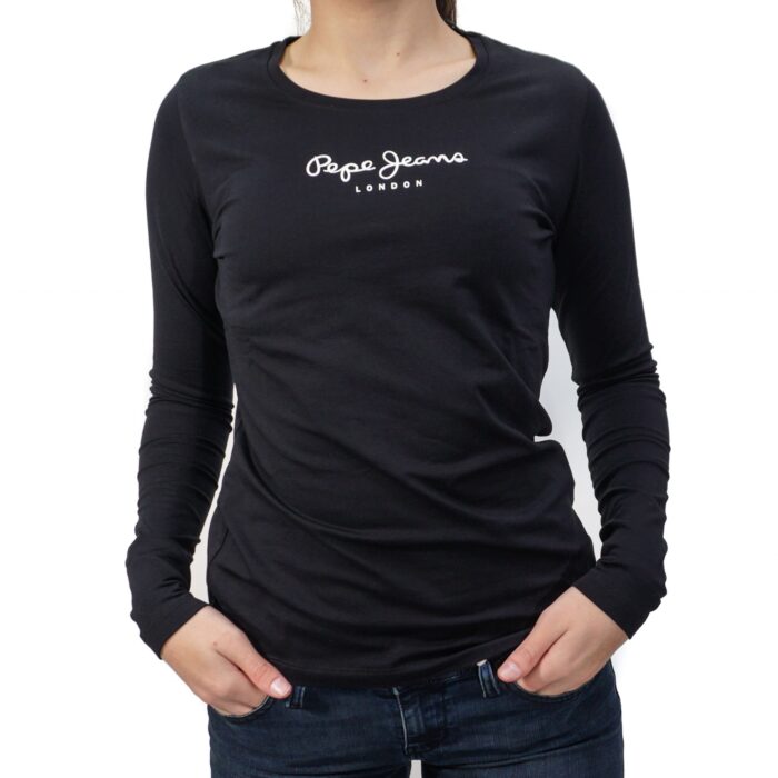 PEPE JEANS WOMAN SHIRT VIRGINIA (PL502755-595) BLUE - Image 4