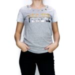 YES-ZEE WOMANS T-SHIRT GLITTER