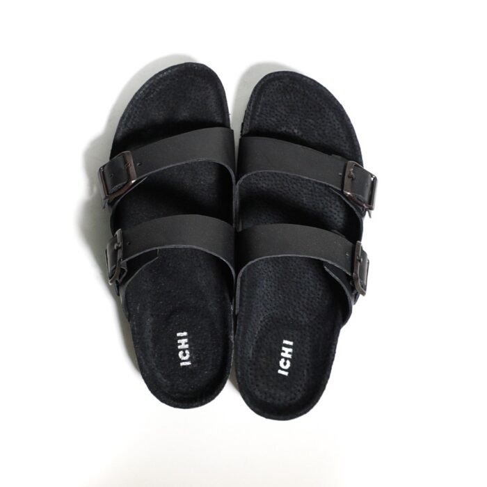ICHΙ Παντόφλα Γυναικεία Μαύρη - Image 3