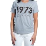 PEPE JEANS WOMASN T-SHIRT ISA GREY