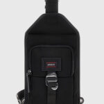 GUESS UNISEX AREZZO CROSSBODY BAG BLACK