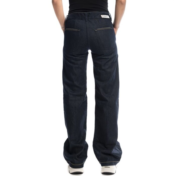 DIESEL WOMAN JEAN VOLVER FLARE BLUE JEAN - Image 4