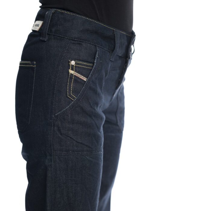 DIESEL WOMAN JEAN VOLVER FLARE BLUE JEAN - Image 5