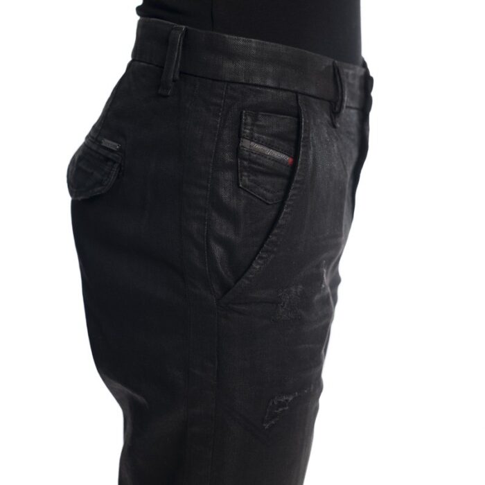 DIESEL WOMAN JEAN BLACK SLIM-CHINO - Image 5
