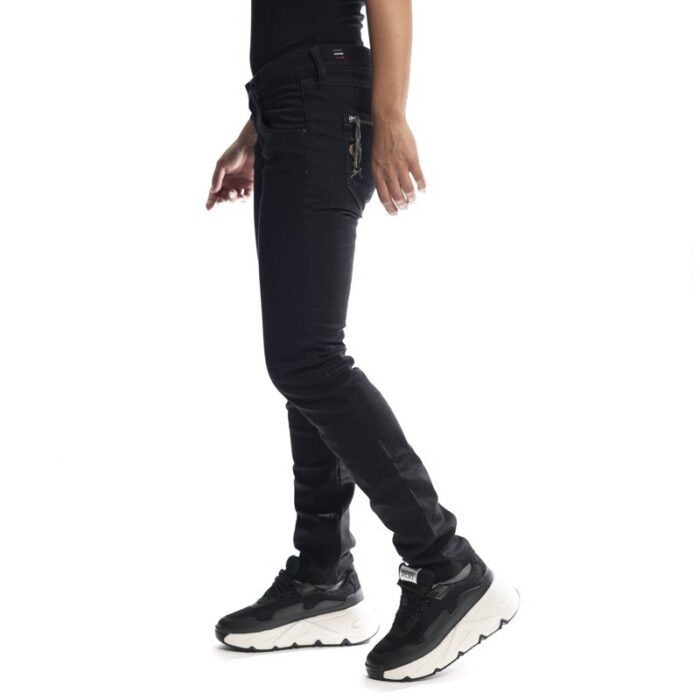 DIESEL WOMAN JEAN CLUSH BLACK SLIM - Image 6