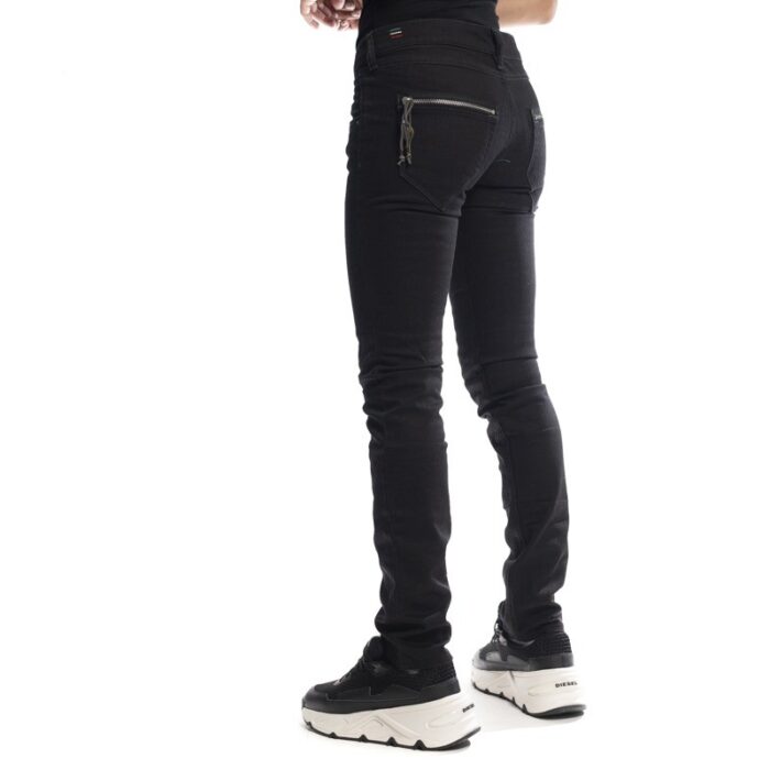 DIESEL WOMAN JEAN CLUSH BLACK SLIM - Image 2