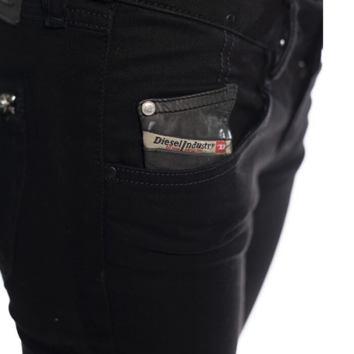 DIESEL WOMAN JEAN CLUSH BLACK SLIM - Image 3
