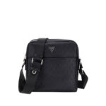 GUESS MENS SHOULDER BAG BLACK