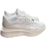 MAINSTONE MAN SHOES SNEAKERS WHITE LEATHER