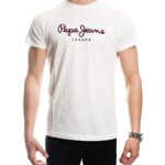 PEPE JEANS MENS T-SHIRT EGGO WHITE