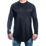 TWIN BLACK ΑΝΔΡΙΚΟ ΜΑΚΡΥΜΑΝΙΚΟ μαυρο