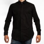 TWIN BLACK MENS SHIRT BLACK (02-2041)
