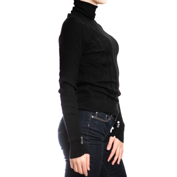 PEPE JEANS WOMANS LUPE BLACK  ΖΙΒΑΓΚΟ - Image 3