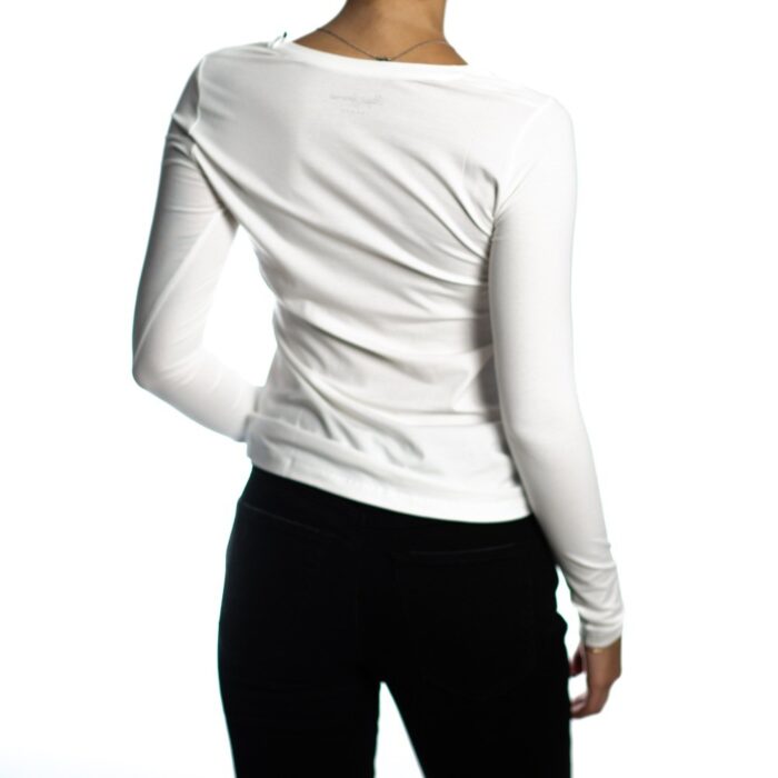 PEPE JEANS ΓΥΝΑΙΚΕΙΟ ΜΑΚΡΥΜΑΝΙΚΟ NEW VIRGINIA LS (PL502755-800) WHITE - Image 2