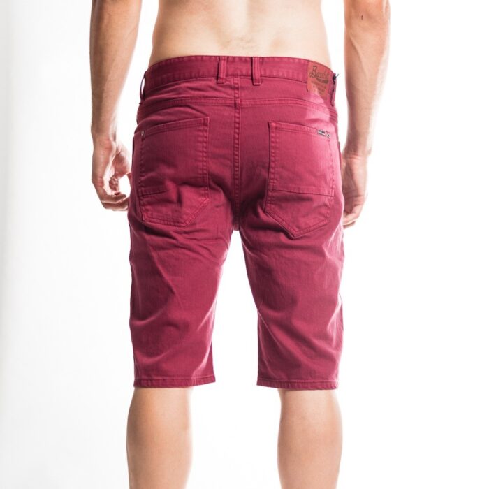 BASEHIT MENS SHORTS D.BERRY WINE - Image 2
