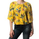 PEPE JEANS WOMANS TOP MULTI YELLOW