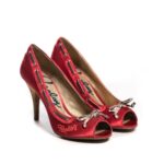 REPLAY WOMANS HEELS  RED ROYAL