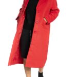 NA-KD WOMANS COAT SINGLE BREASTED LAPEL COAT
