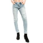 PEPE JEANS WOMANS JEANS JOEY ΞΕΒΑΜΕΝΟ ΜΕ ΦΘΟΡΕΣ