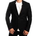 TWIN BLACK ΑΝΔΡΙΚΟ ΣΑΚΑΚΙ ΜΑΥΡΟ ΜΟΝΟΚΟΥΜΠΟ