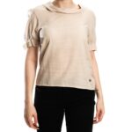 YES-ZEE WOMANS TOP BEIGE