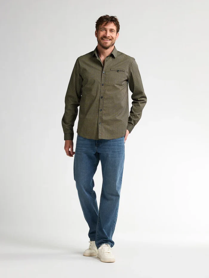 PETROL MENS ALL OVER PRINT SHIRT FOND DU LAC - Image 4