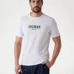 GUESS MENS T-SHIRT WHITE