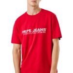 PEPE JEANS MATTHEW MENS T-SHIRT RED